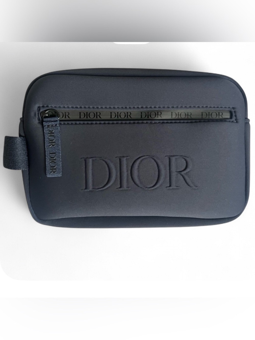 Dior Beauty Large Toiletry Bag in navy color